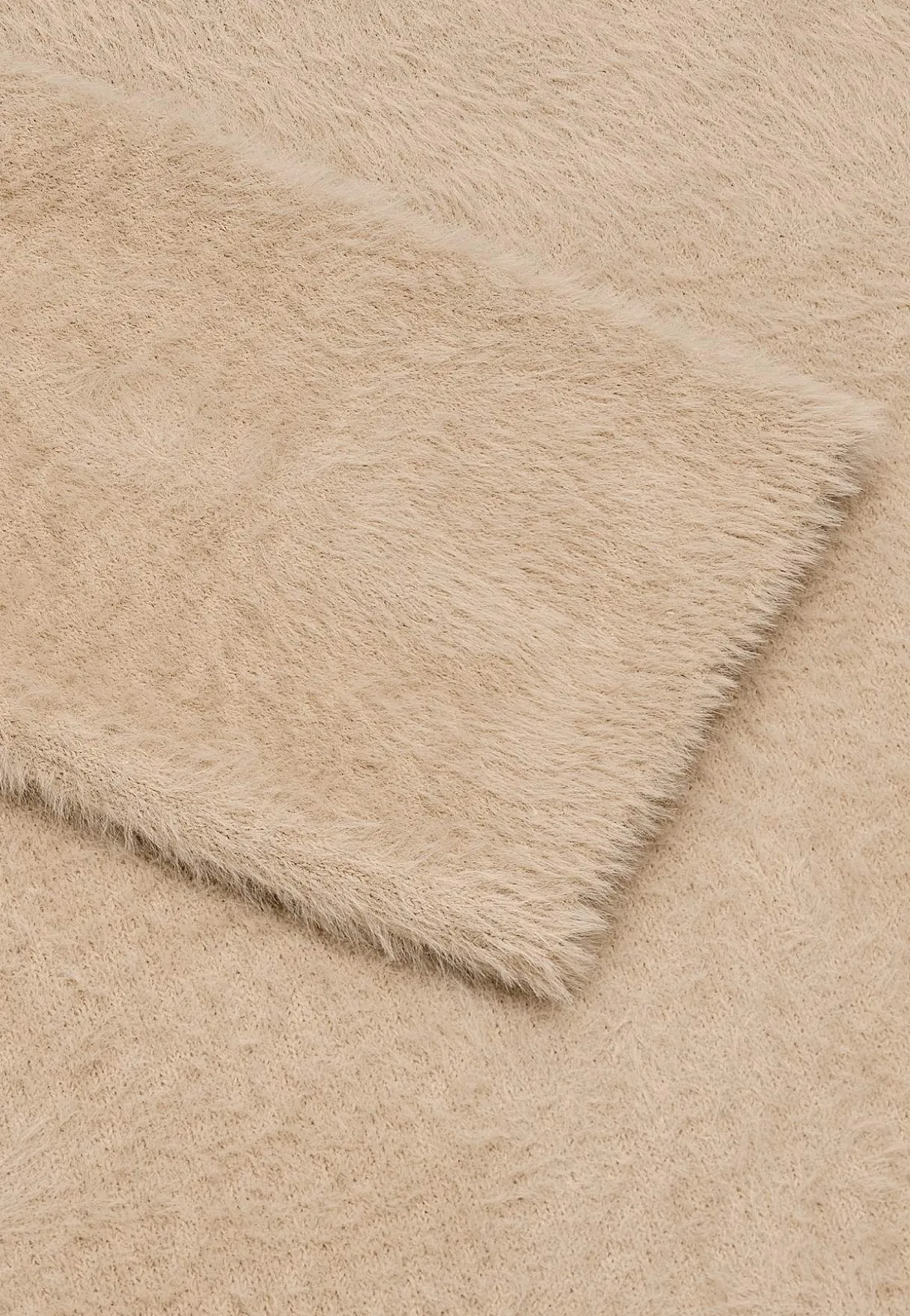 Strikket trøje med 3/4 ærmer