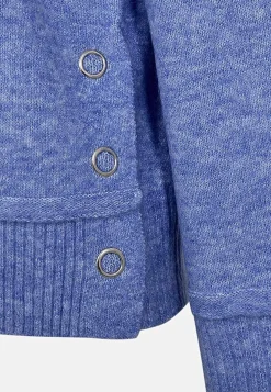 Strikket trøje med krave