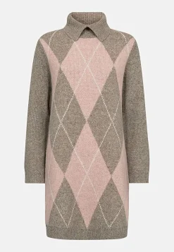 Strikket tunika med krave | Cellbes