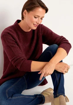 Strikket tunika med slidser | Cellbes