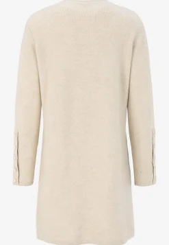 Strikket tunika med slids