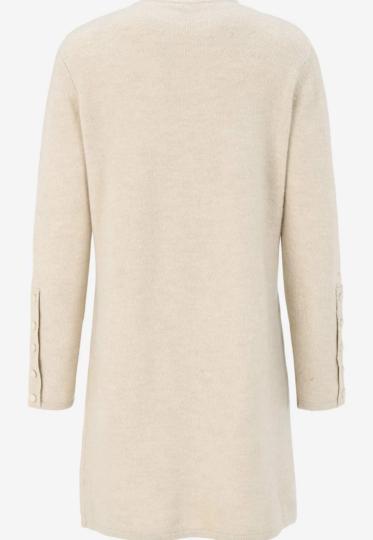 Strikket tunika med slids