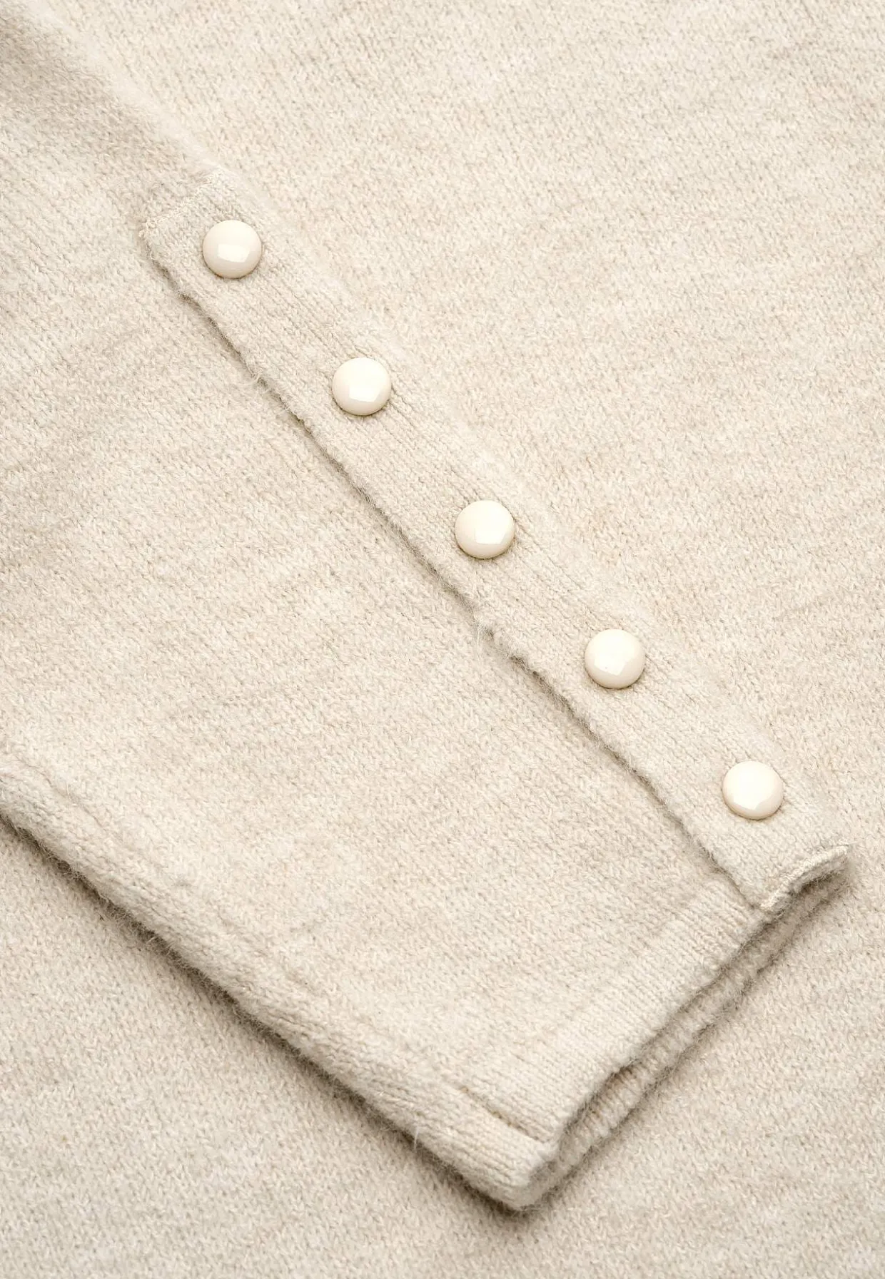 Strikket tunika med slids