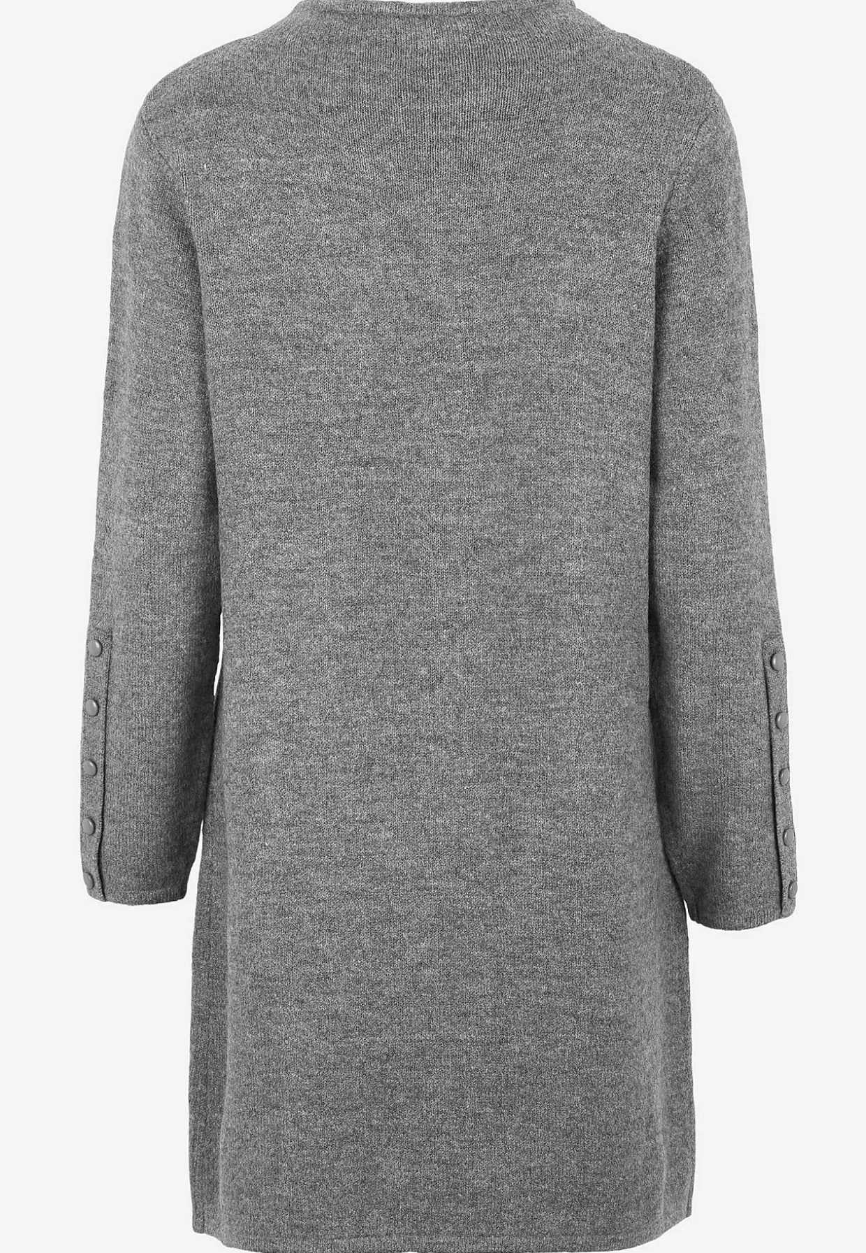 Strikket tunika med slids