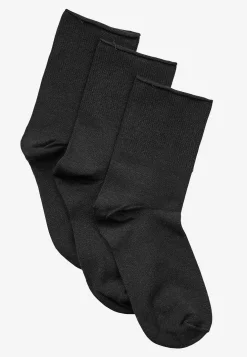 Strømper med løs elastik 3-pack