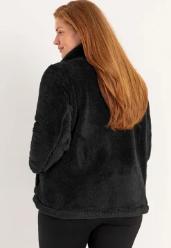 Superblød fleecejakke