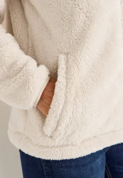 Superblød fleecejakke