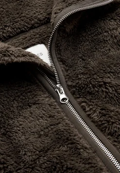 Superblød fleecejakke