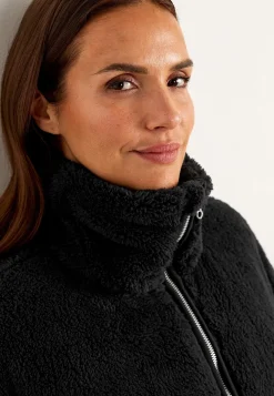 Superblød fleecejakke