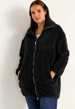 Superblød fleecejakke