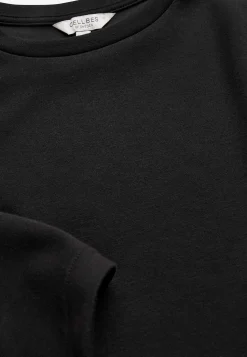 Superblød jerseykjole i modalmiks