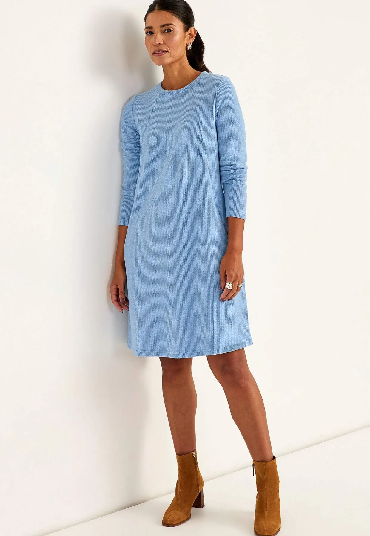 Superblød kjole med lommer Beata