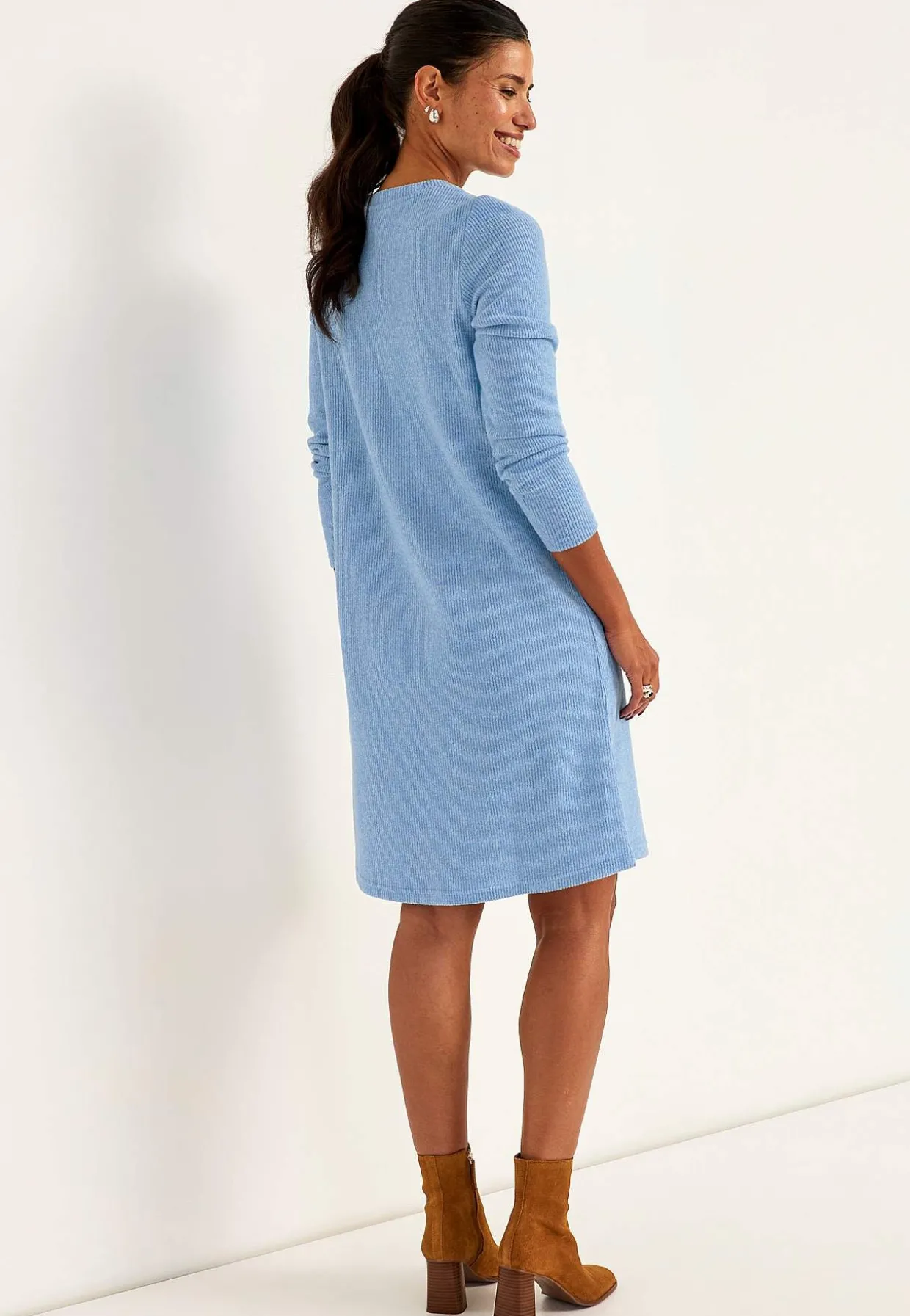 Superblød kjole med lommer Beata