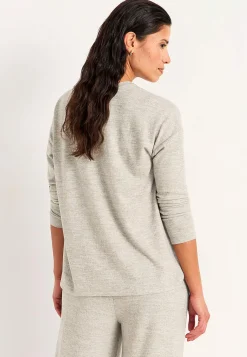 Superblød, langærmet jerseytop