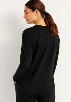 Superblød, langærmet jerseytop | Cellbes