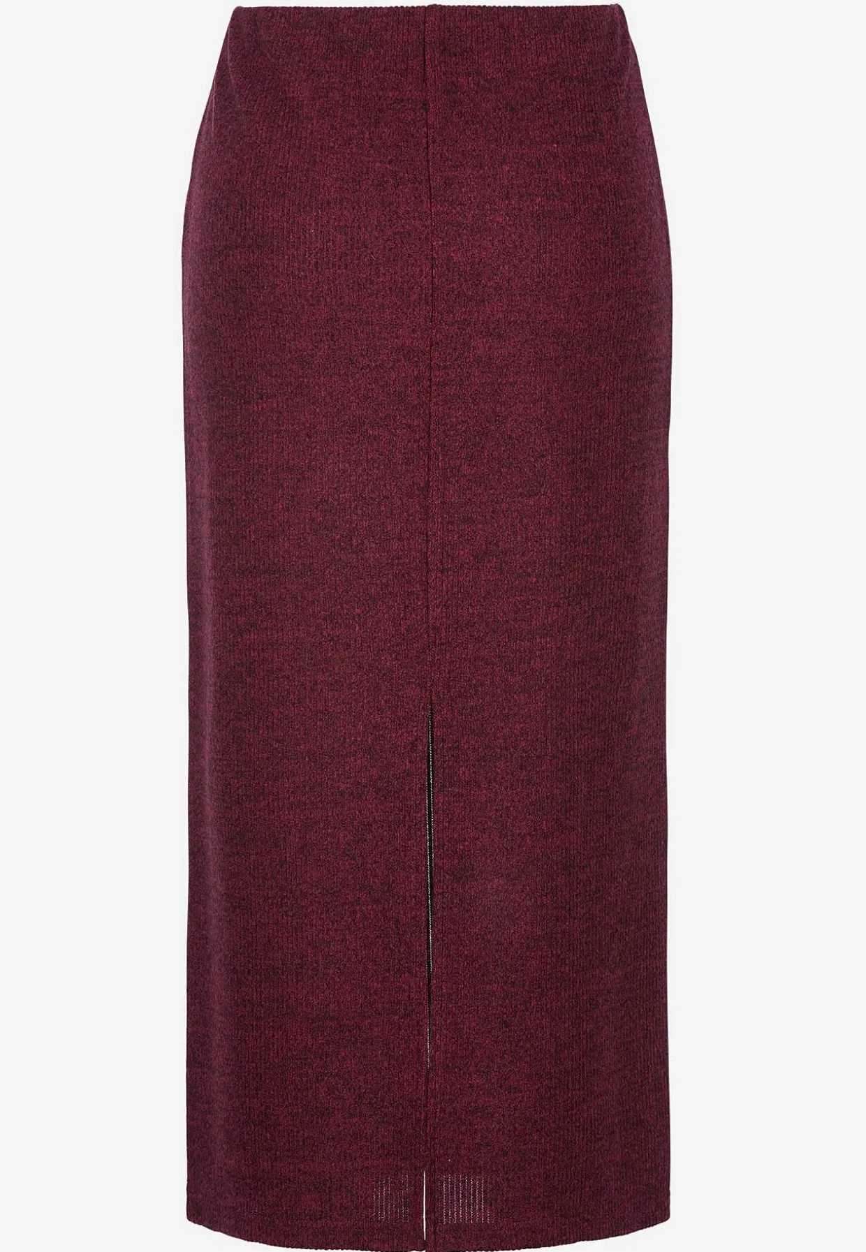 Superblød nederdel med slids Beata