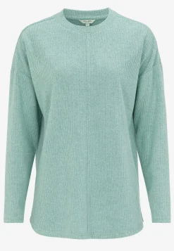 Superblød trøje med dekorativ midtersøm Beata