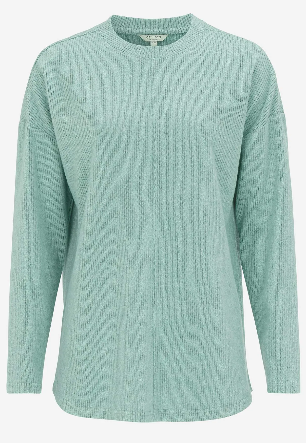 Superblød trøje med dekorativ midtersøm Beata