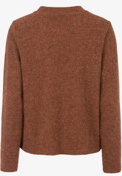 Superblød trøje med knapper