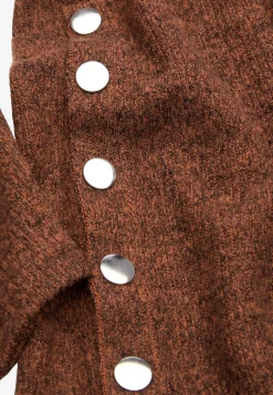 Superblød trøje med knapper