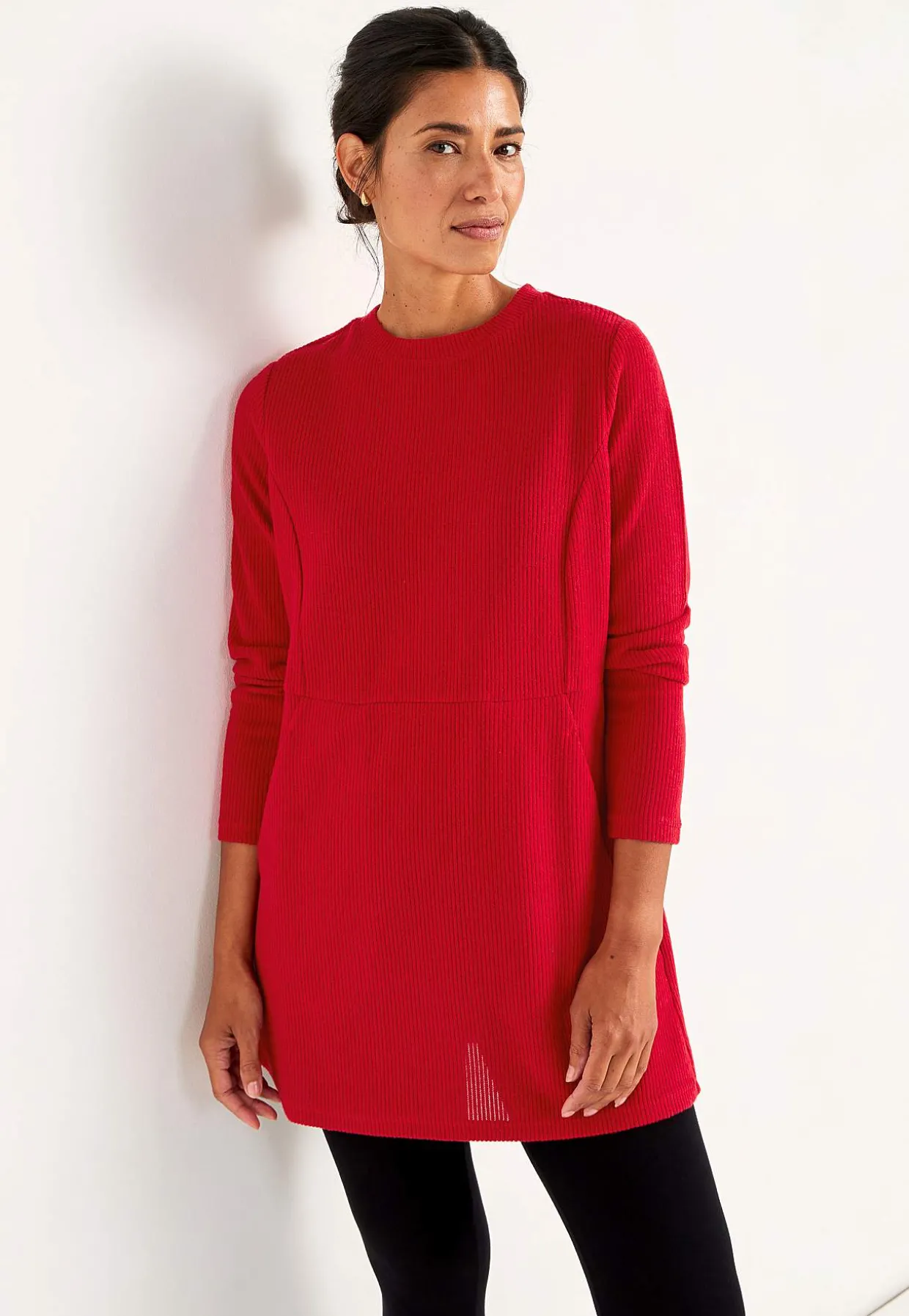 Superblød tunika med lommer Beata