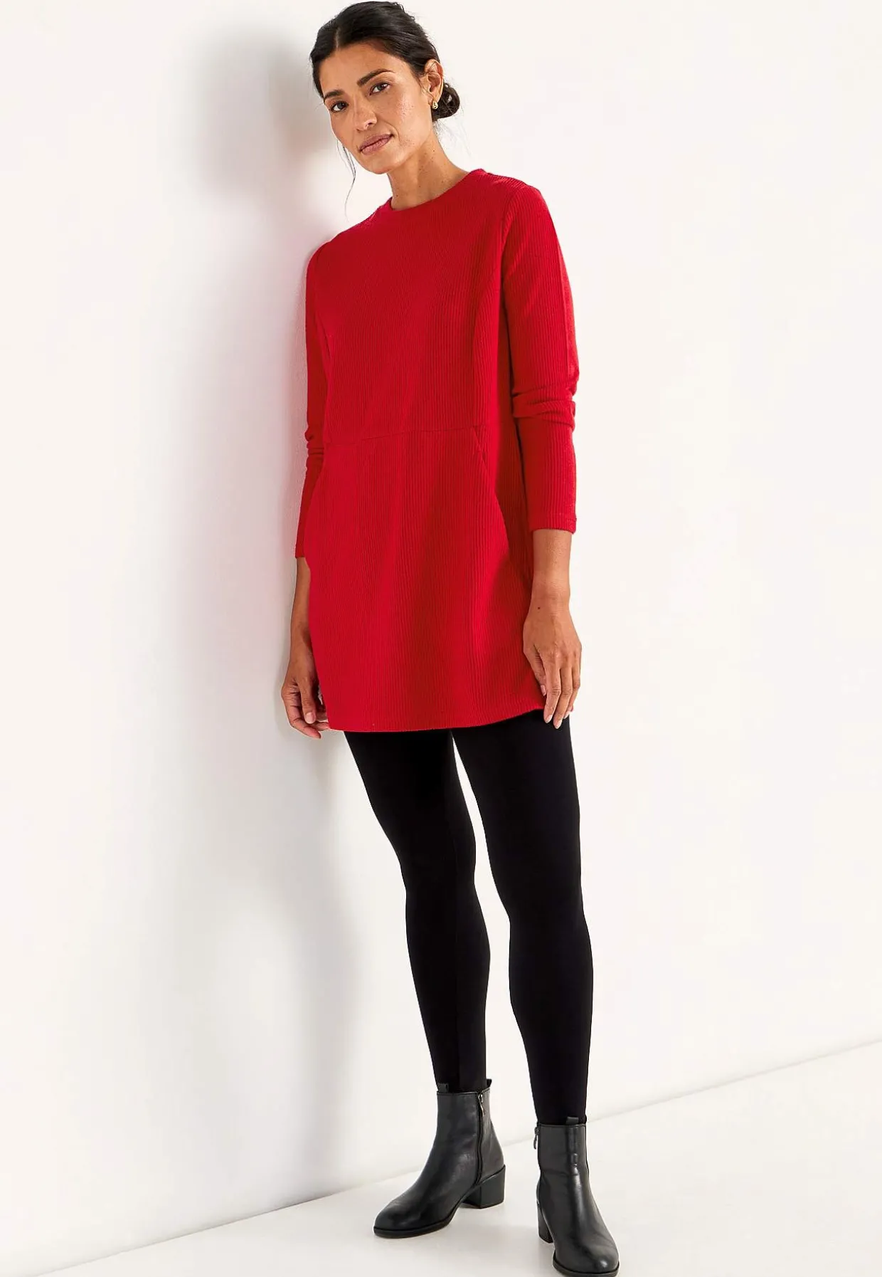 Superblød tunika med lommer Beata