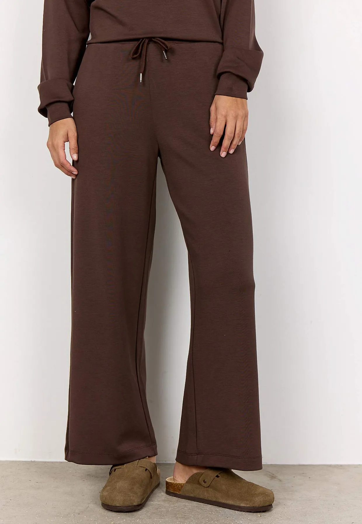 Superbløde jerseybukser i modalmiks