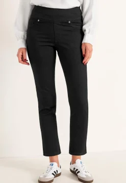 Superkomfortable ankeljeans i denim Elin