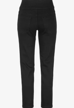 Superkomfortable ankeljeans i denim Elin