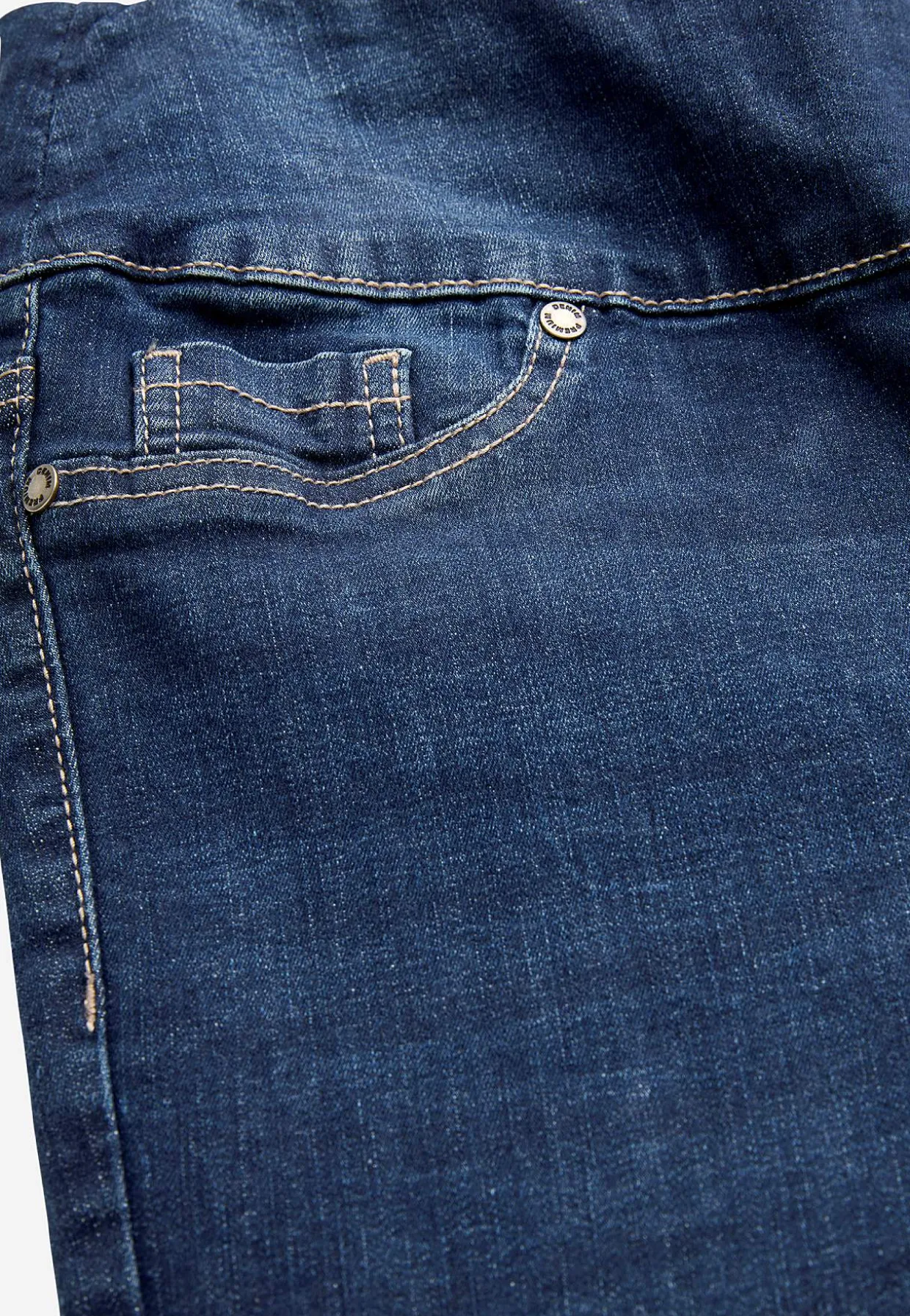 Superkomfortable ankeljeans i denim Elin