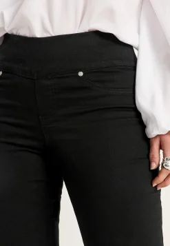 Superkomfortable caprijeggings i denim Elin