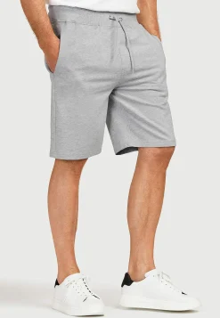 Sweatshirt-shorts med uformel pasform