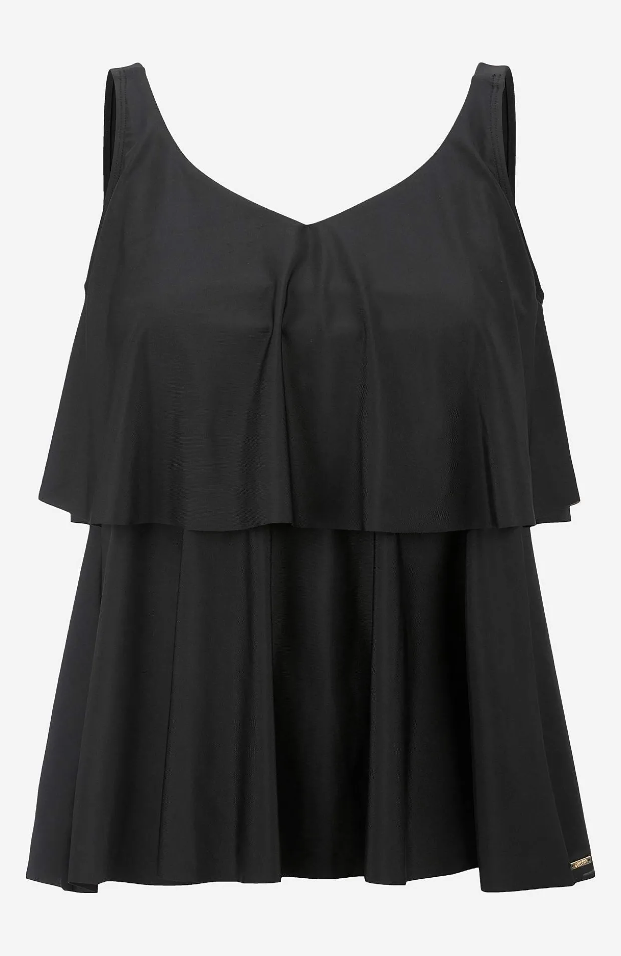 Tankinitop med volanter