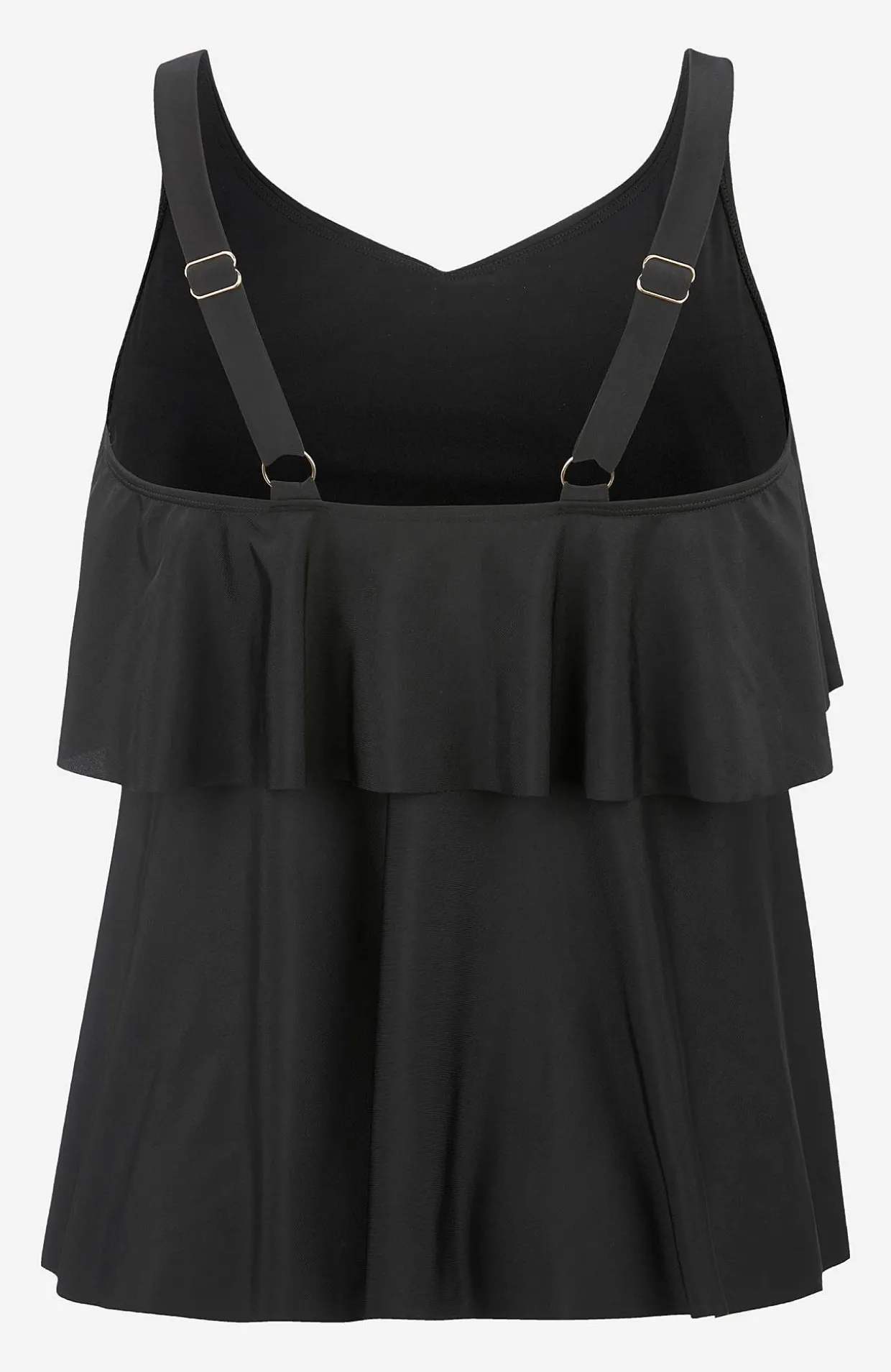 Tankinitop med volanter