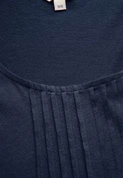 Tanktop med dekorativ fold