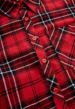 Ternet flonelskjorte