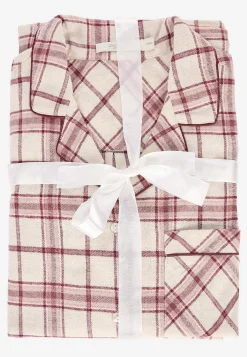 Ternet pyjamas i flonel