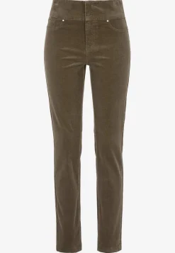 Treggings i kraftig fløjl