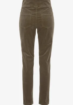 Treggings i kraftig fløjl