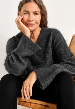 Trøje Premium i mohair- og uldblanding | Cellbes