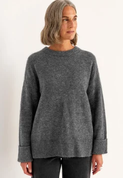 Trøje Premium i mohair- og uldblanding