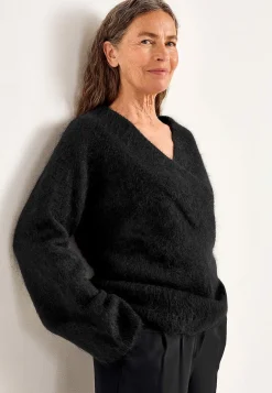 Trøje Premium i mohair- og uldblanding