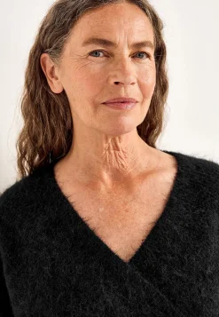 Trøje Premium i mohair- og uldblanding