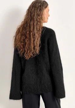 Trøje Premium i mohair- og uldblanding