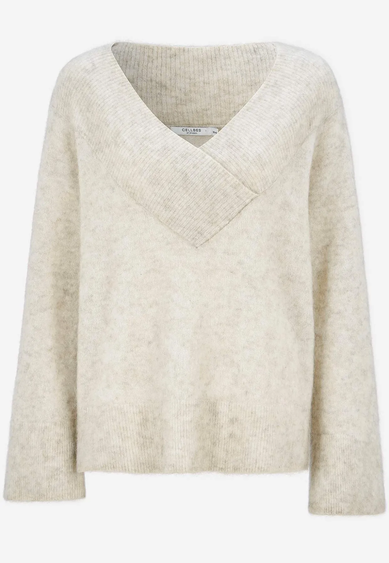 Trøje Premium i mohair- og uldblanding