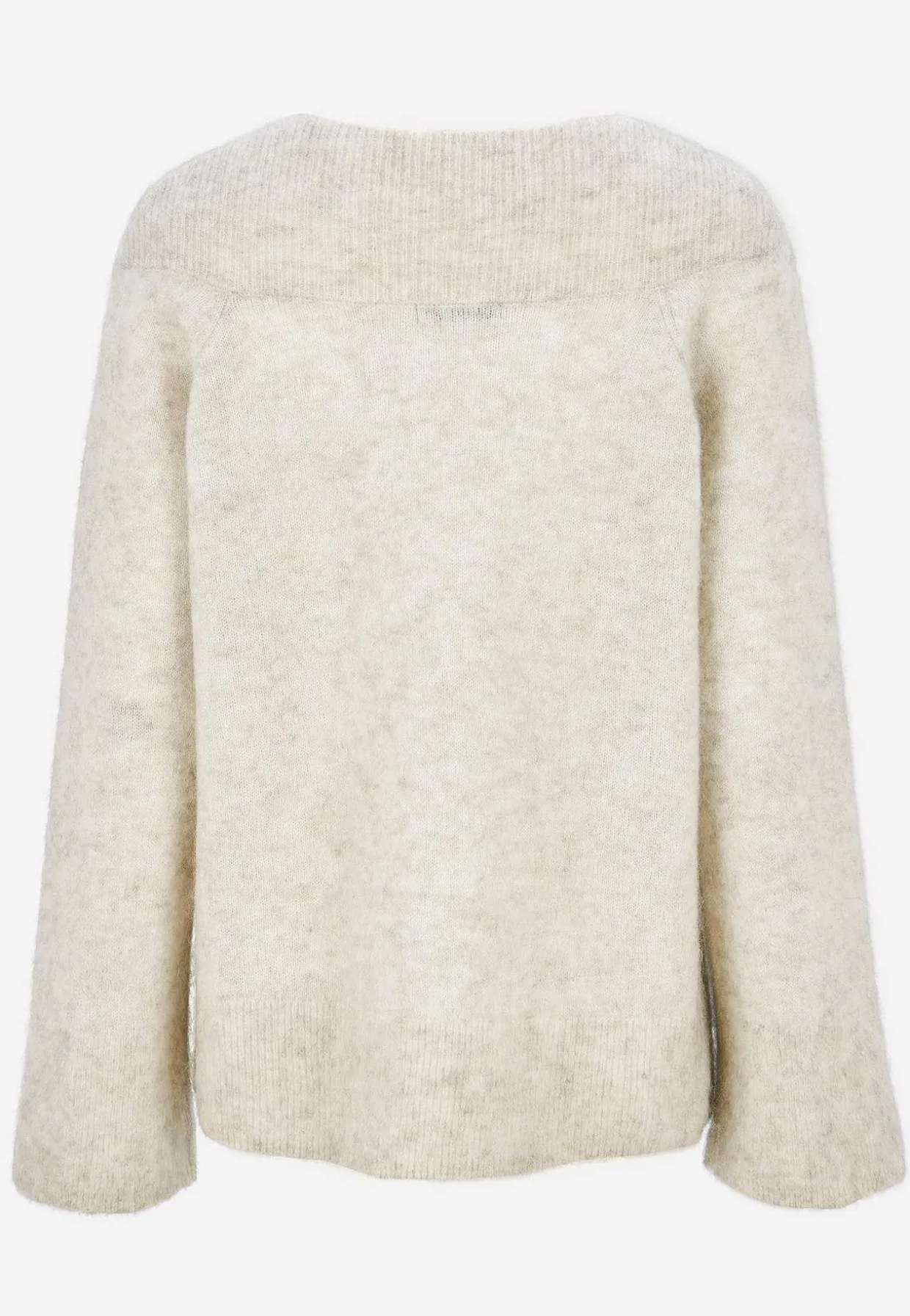 Trøje Premium i mohair- og uldblanding