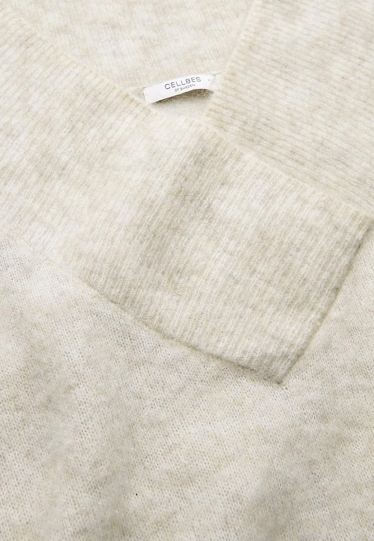 Trøje Premium i mohair- og uldblanding