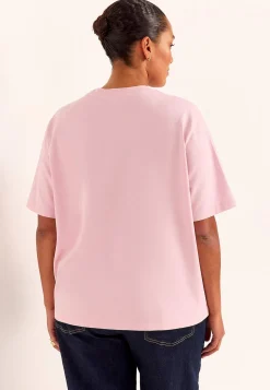 T-shirt i kraftig bomuldsjersey