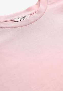 T-shirt i kraftig bomuldsjersey