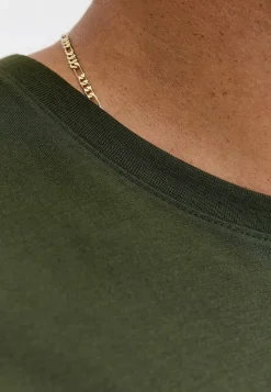 T-shirt med stort tryk ved fronten